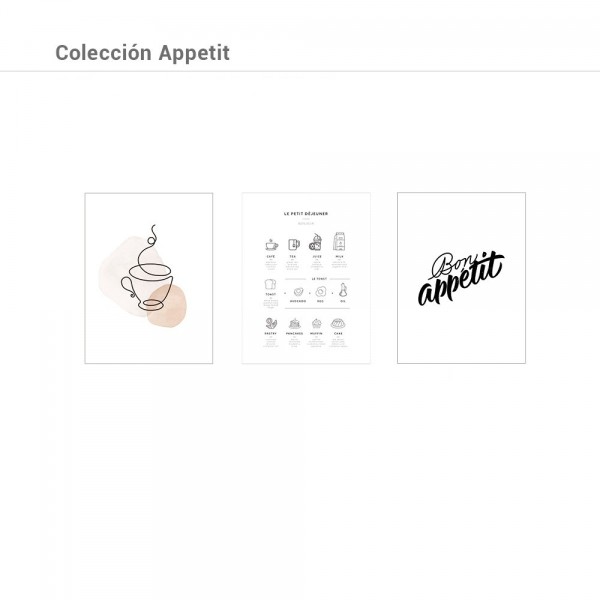 Colección Láminas Appetit