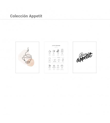 Colección Láminas Appetit