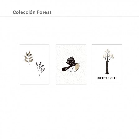 Colección Láminas Forest
