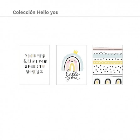 Colección Láminas Hello You