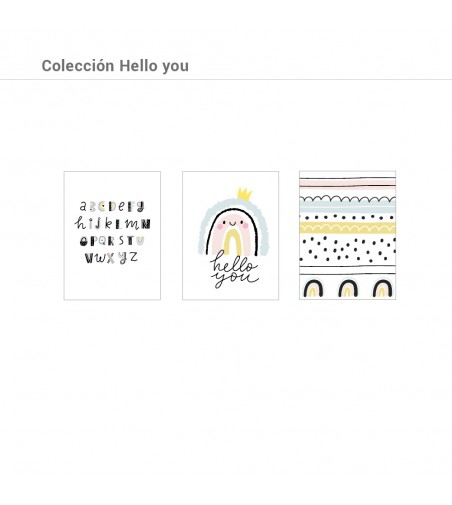 Colección Láminas Hello You