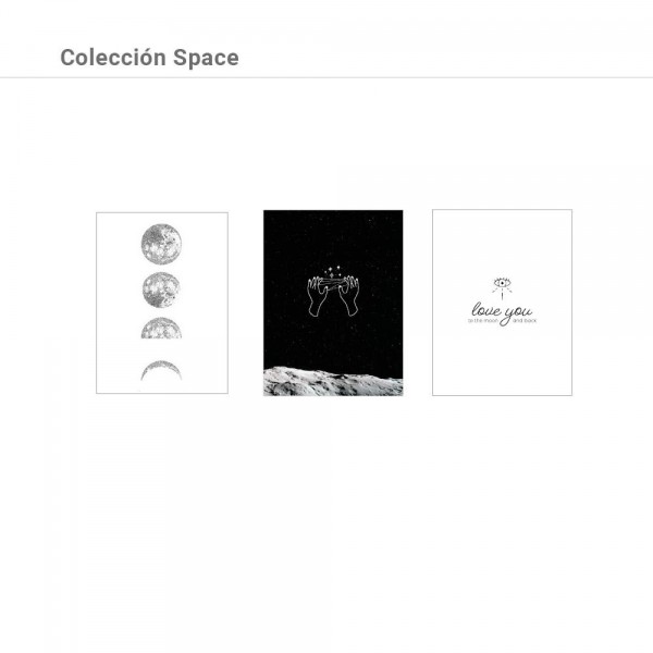 Colección Láminas Space