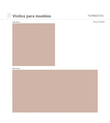 Vinilo Rosa Nude