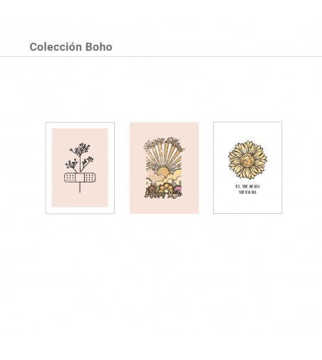 Colección Láminas Boho