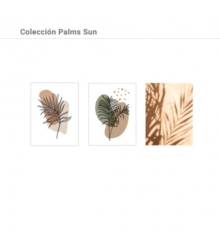 Colección Láminas Palms Sun