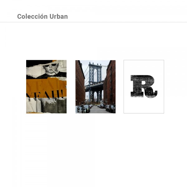 Colección Láminas Urban