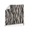 Detalle del Papel pintado autoadhesivo con estampado blue jeans Animal Skin Zebra
