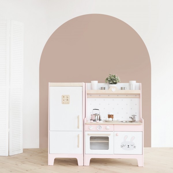 Arco Pintado Autoadhesivo Rosa Empolvado