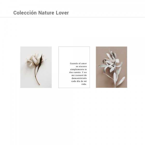 Colección Láminas Nature Lover