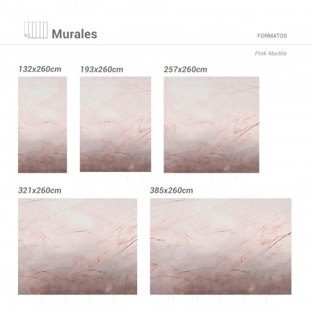 Mural Autoadhesivo Pink Marble