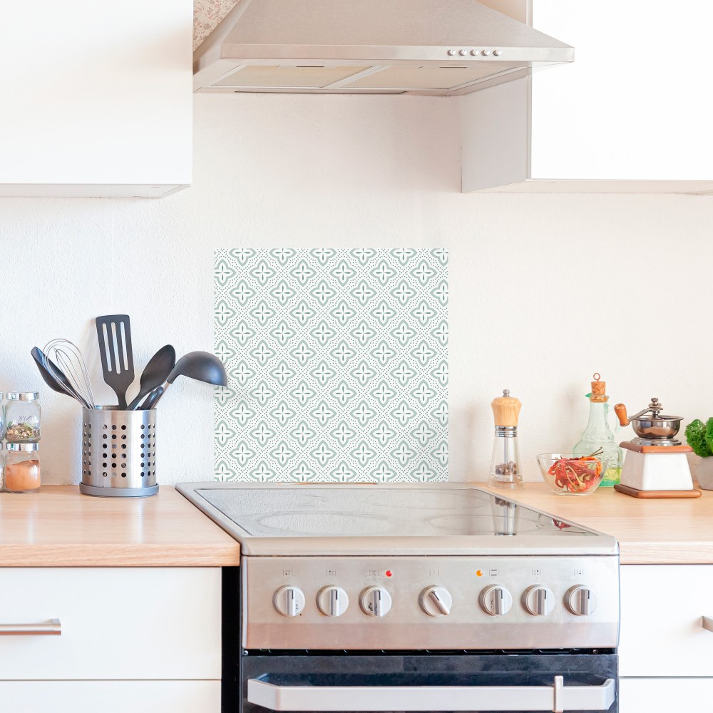 Como instalar salpicadero para cocina (mosaico en cristal) - Backsplash  tile installation 