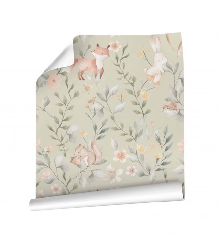 Papel Autoadhesivo Cute Forest