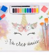 Pack de 6 manteles Tú eres único