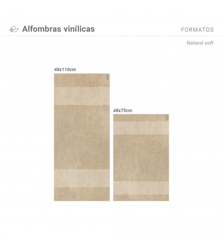 Alfombra Vinílica Naturel Soft