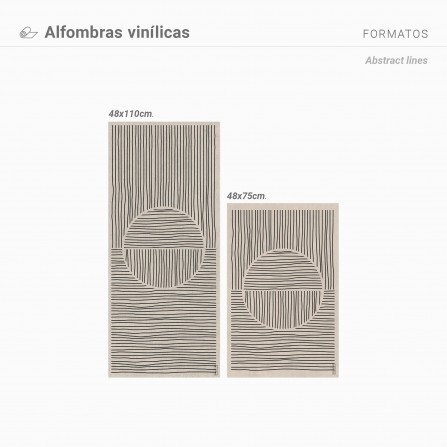 Alfombra Vinílica Abstract Lines