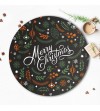 Mantel individual con estampado Merry Christmas.