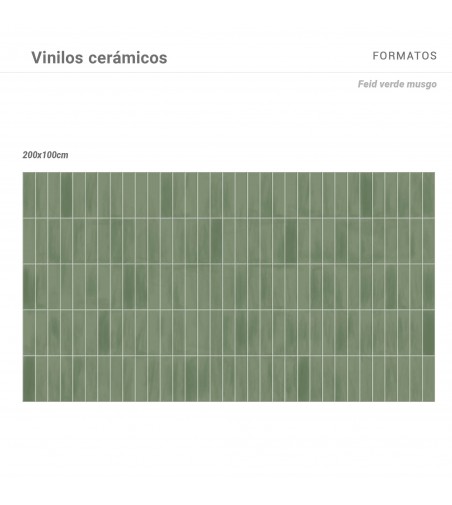 Vinilo Feid Verde oscuro