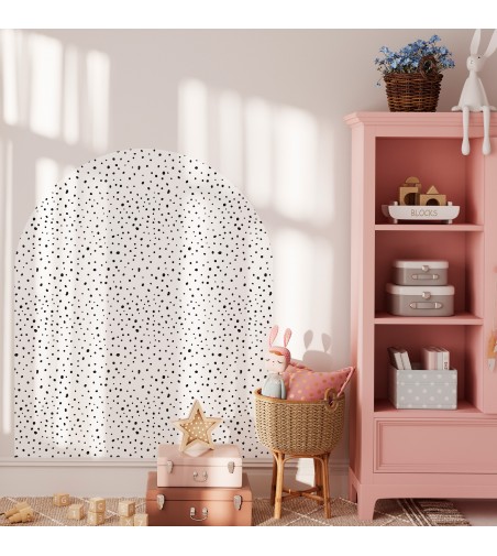 Arco pintado autoadhesivo Crazy Dots