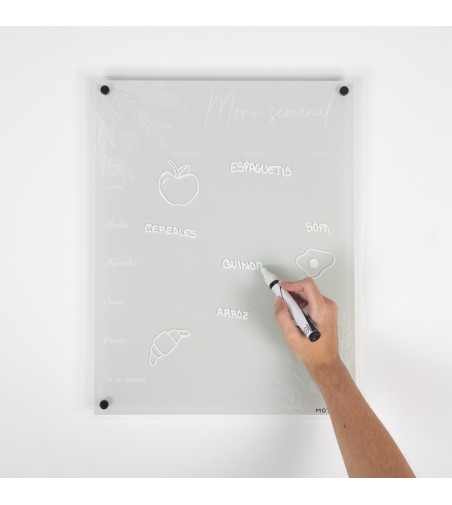 Planificador de pared menú semanal Bimba