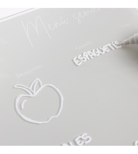 Planificador de pared menú semanal Bimba