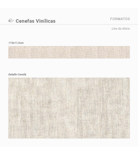 Pack de cenefas Lino de Alicia