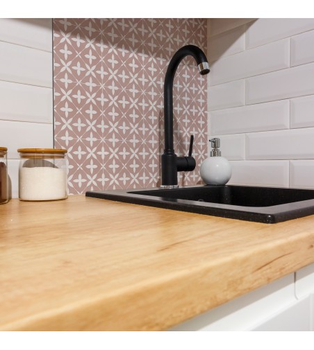 Salpicadero de cocina Clarisa Pink