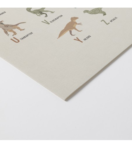 Alfombra Vinílica Dinoabecedario