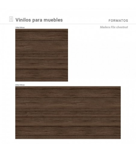 Vinilo Madera Flix Chestnut