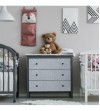 Vinilo para muebles con estampado  Terrazo Claude blau malla