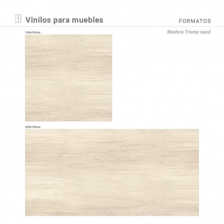 Vinilo para muebles con estampado  Madera Tremp sand