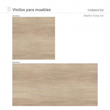 Vinilo para muebles con estampado  Madera Tremp mut