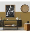 Arco Pintado Autoadhesivo Perséfone Mostaza 100cm x 131cm