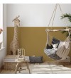 Arco Pintado Autoadhesivo Perséfone Mostaza 100cm x 131cm
