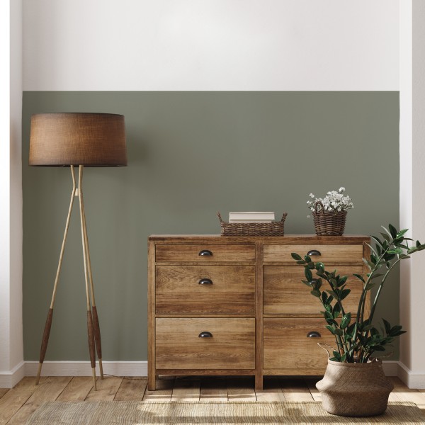 Arco Pintado Autoadhesivo Perséfone Verde 100cm x 131cm