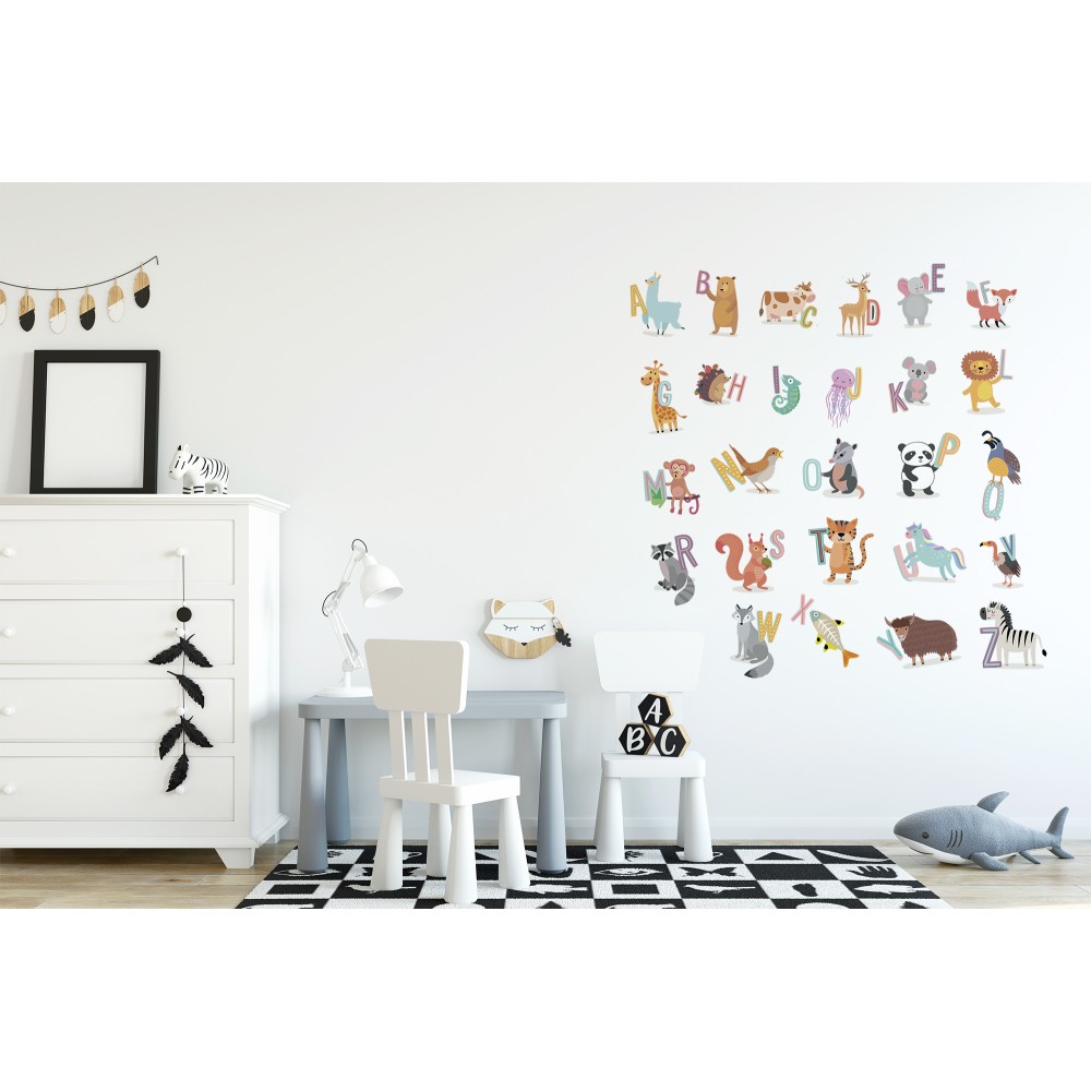 MaxiRoll 32x200 cm Abecedario Animales