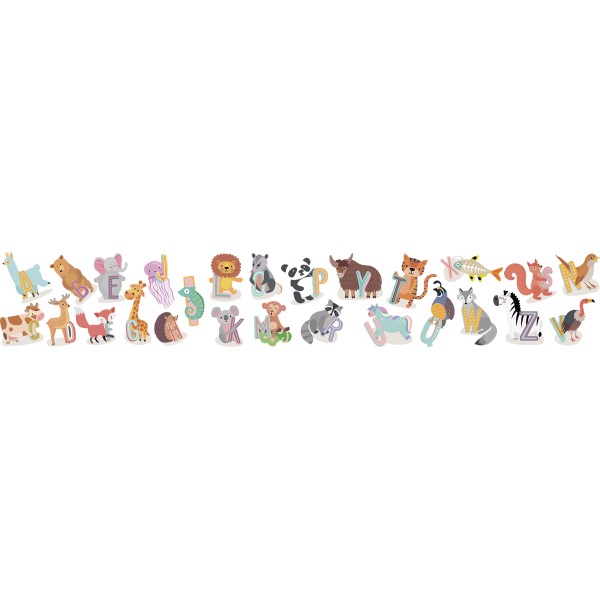 MaxiRoll 32x200 cm Abecedario Animales
