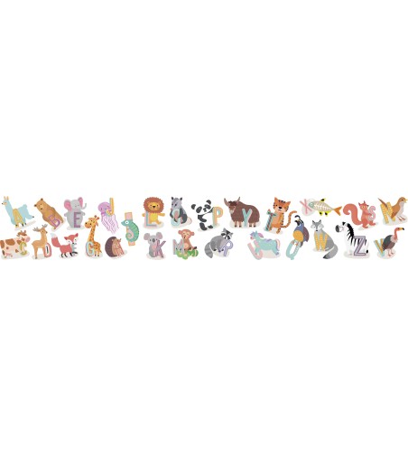 MaxiRoll 32x200 cm Abecedario Animales