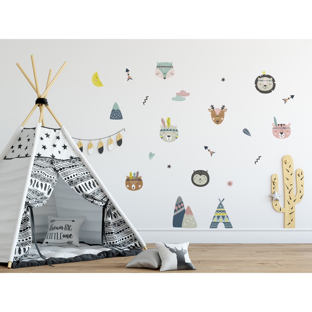 MaxiRoll 32x200 cm Indios Cute