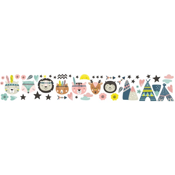 MaxiRoll 32x200 cm Indios Cute