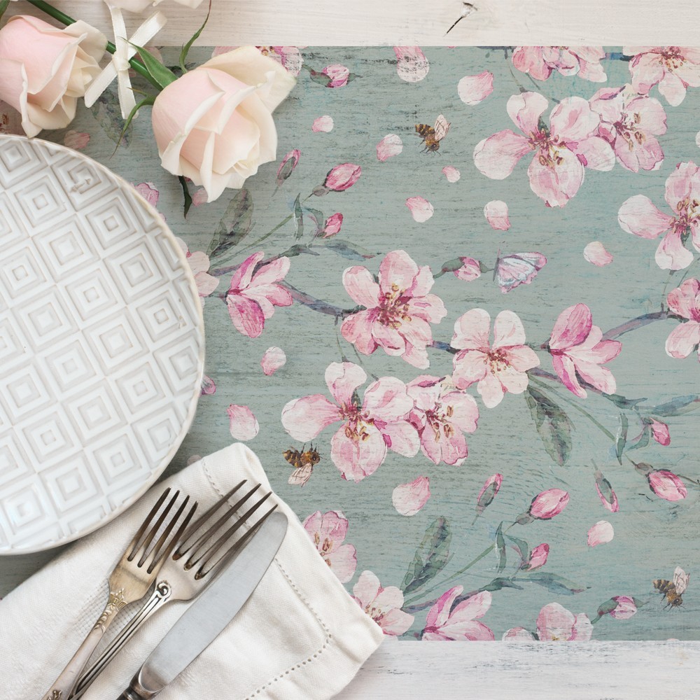 mesa blanca de arroz mode Camino de mesa con bordado Floral europeo 