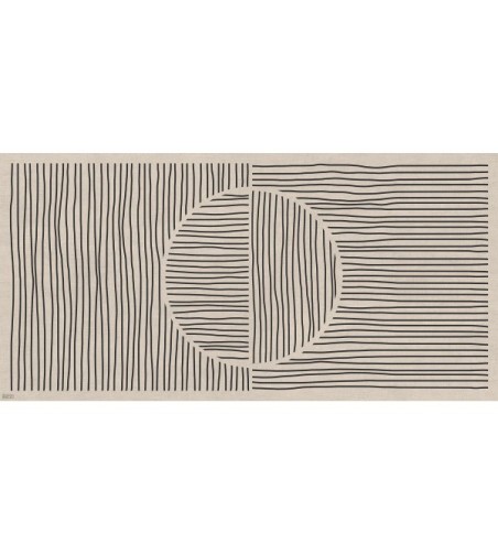 Alfombra Vinílica Abstract Lines 63x150