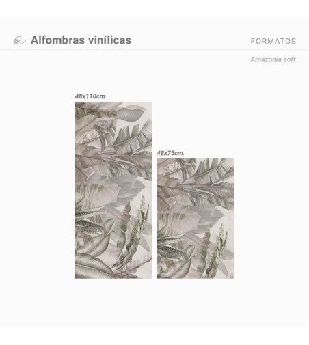 Alfombra Vinílica Amazonia Soft 195x300