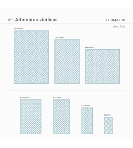 Alfombra Vinílica Areu 195x300