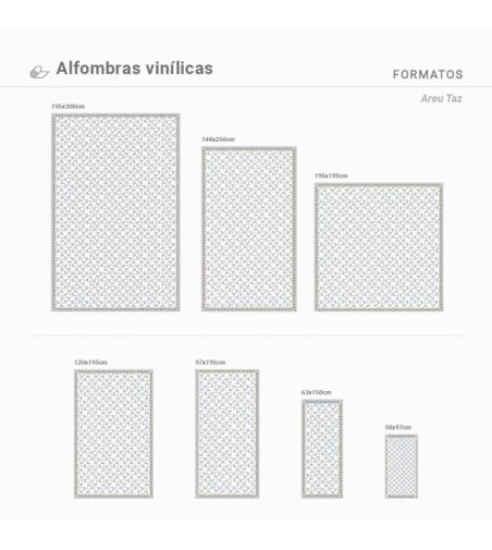 Alfombra Vinílica Areu 195x300