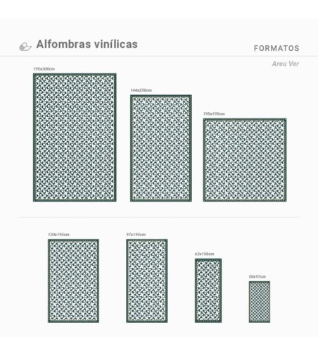 Alfombra Vinílica Areu 195x300