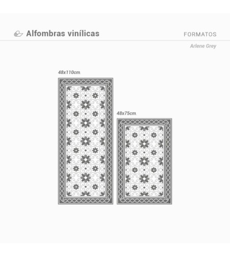 Alfombra Vinílica Arlene 48x75