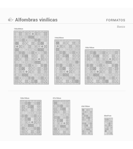 Alfombra Vinílica Baeza 48x75