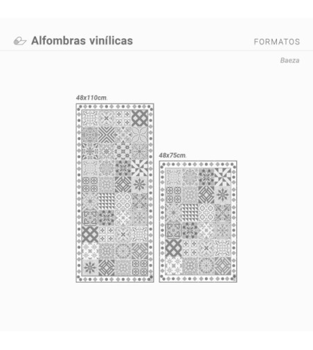 Alfombra Vinílica Baeza 97x195