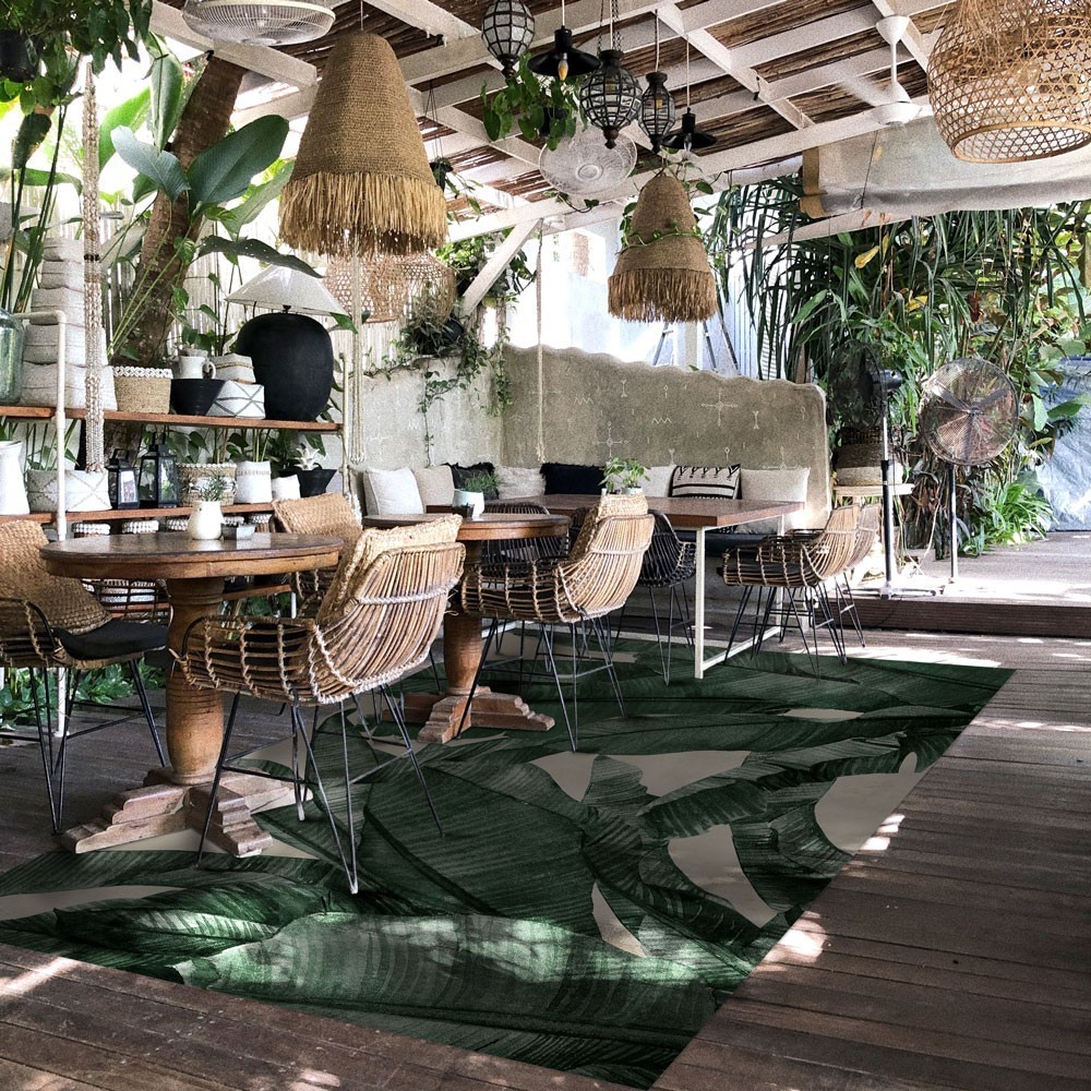 Alfombra Vinílica Banana Cream 195x195