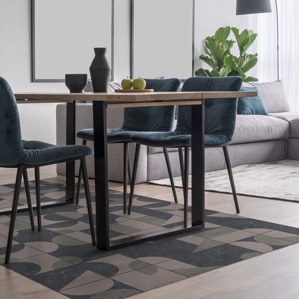 Alfombra Vinílica Blocks 97x195